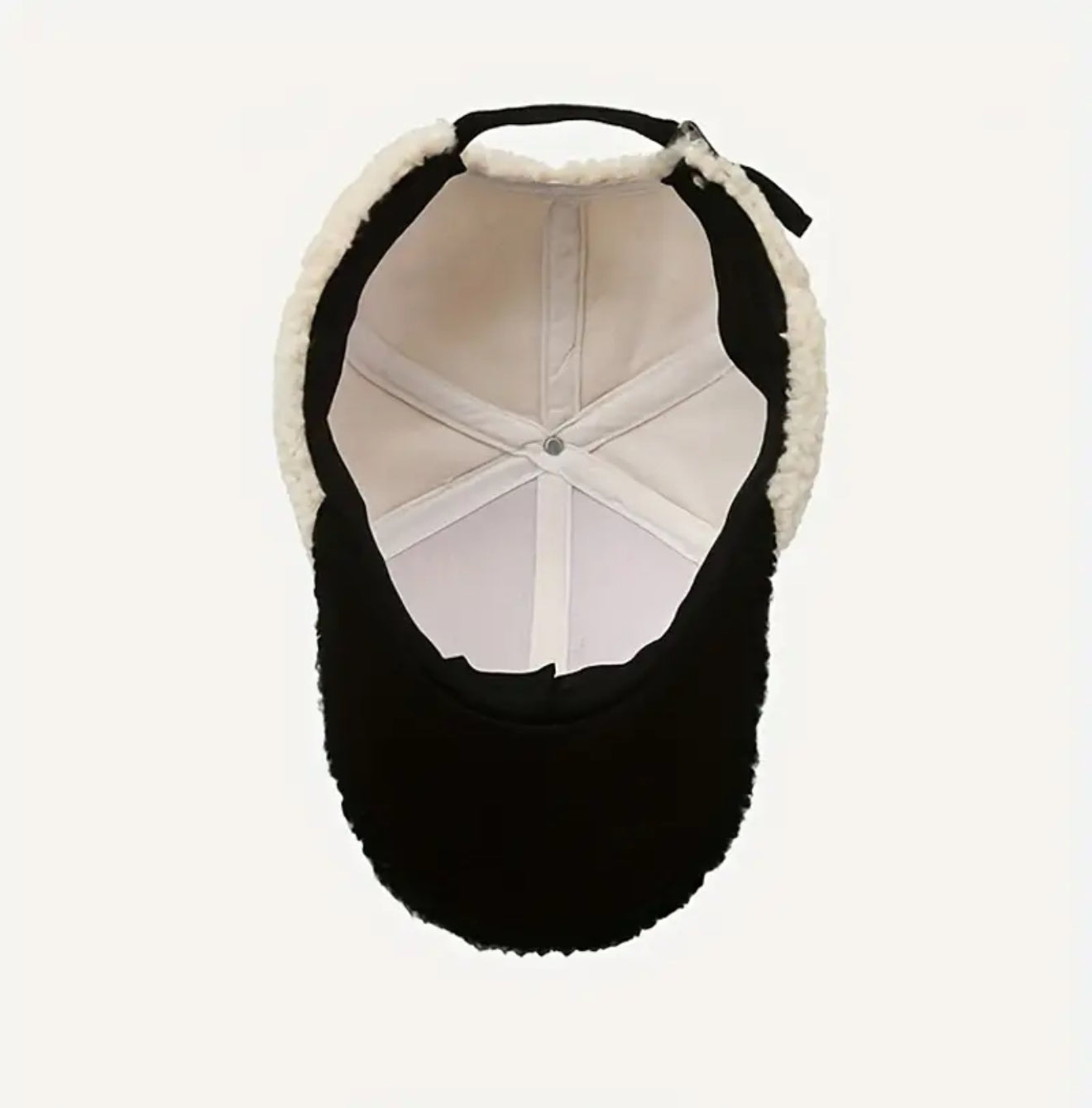 Chapeau de baseball en peluche avec lettre R, chapeau de baseball thermique, chapeau polyvalent à la mode