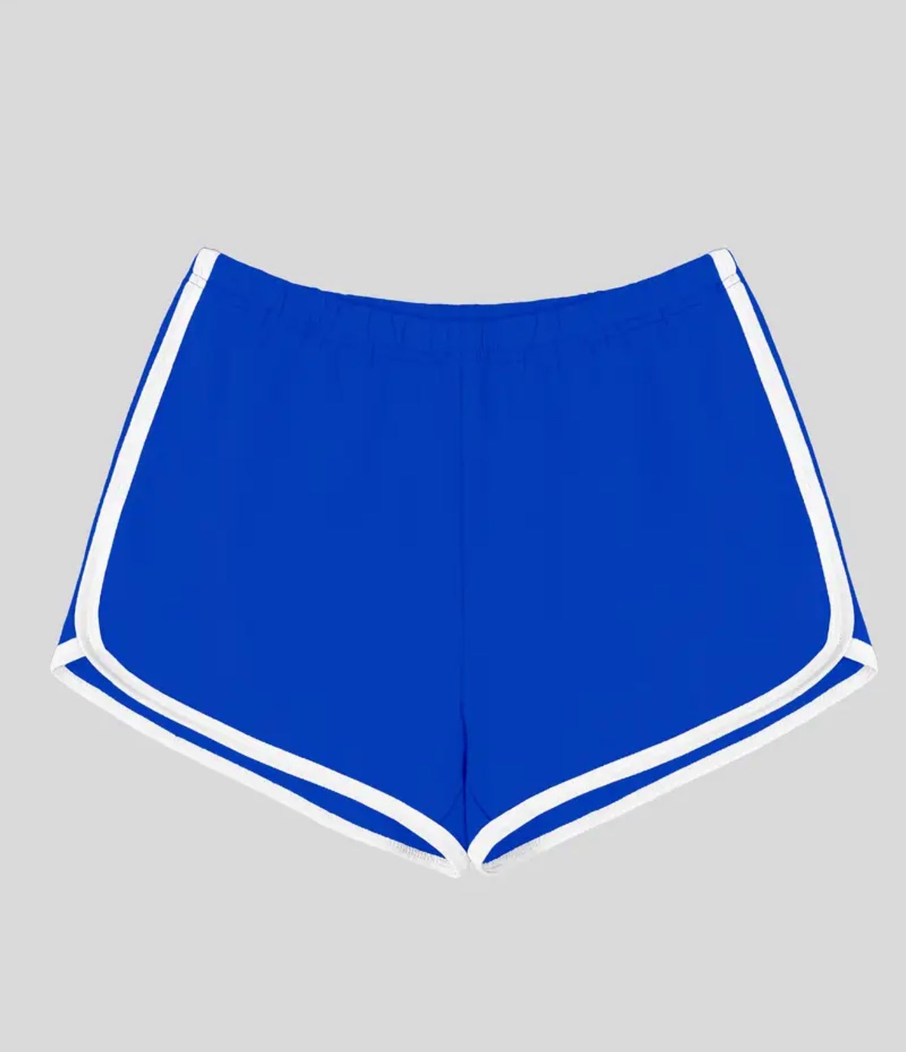 Women's Elastic Waist Letter Print Shorts - Spring Summer Casual Wear