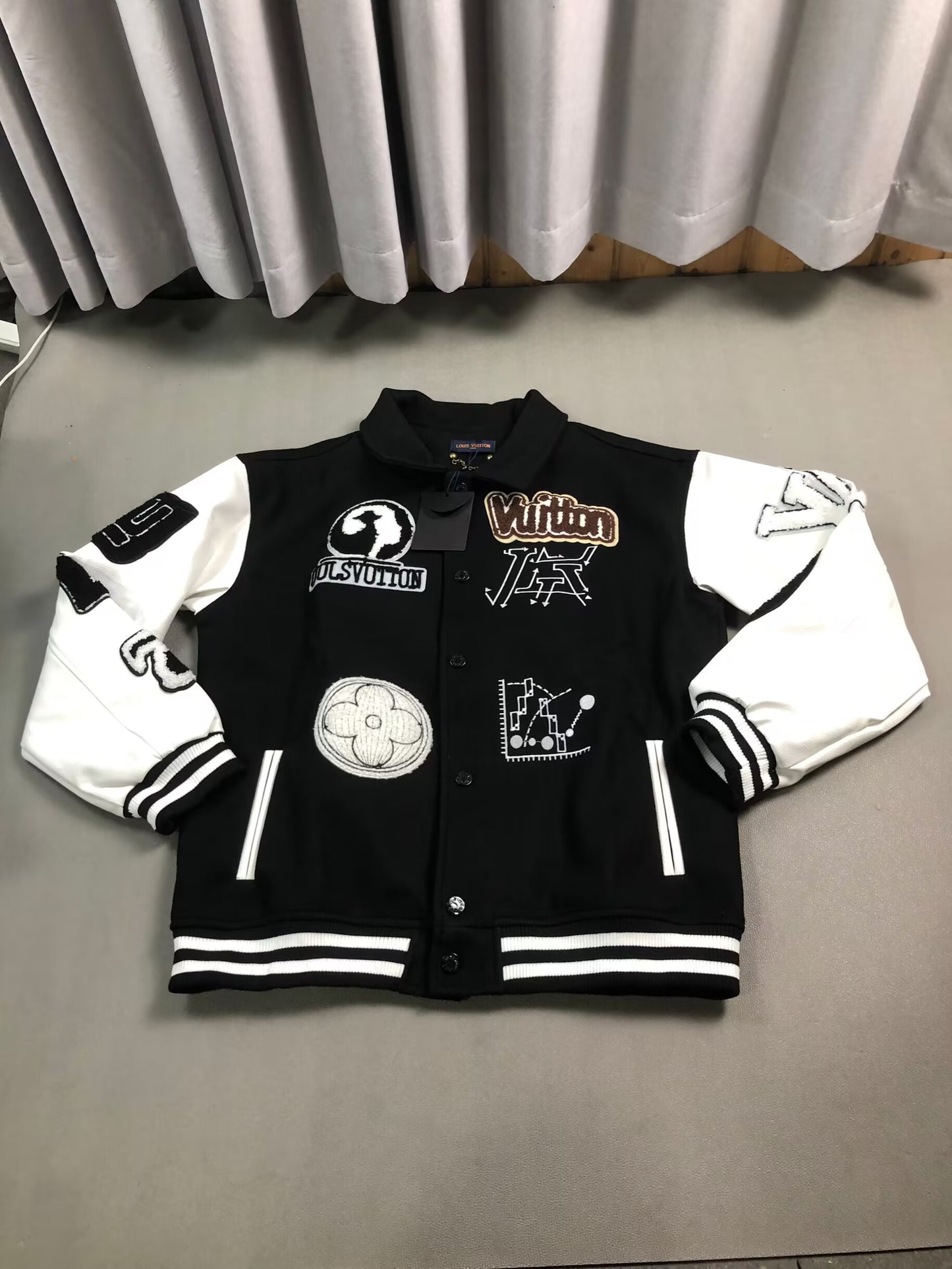 LV Jacket – OG Monogram Black, Red, Green | 100% Authentic