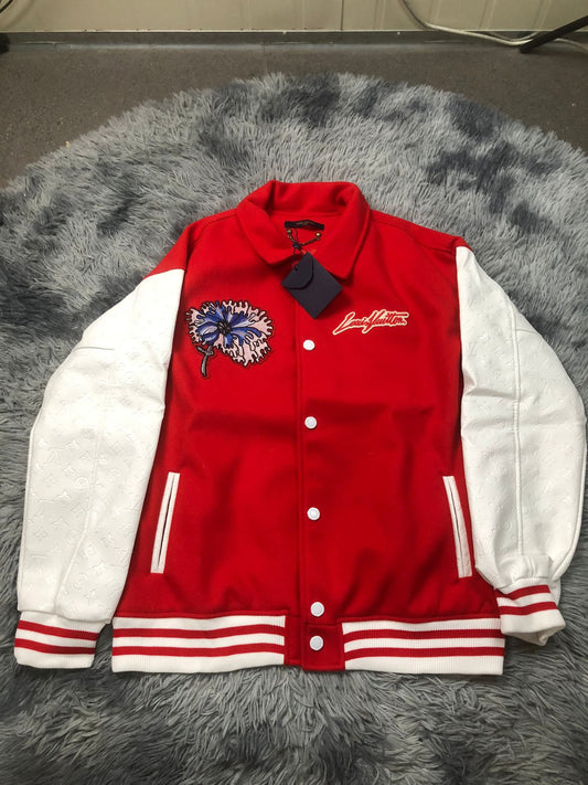 LV Jacket – OG Monogram Black, Red, Green | 100% Authentic